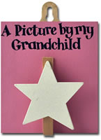 Order Pink peg (white star)